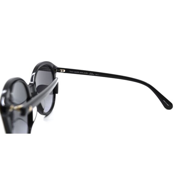 NEW KATE SPADE BRIA/G/S 807 BLACK GREY WOMEN'S SUNGLASSES - Picture 7 of 10